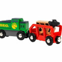 Klassikaline Brio Farm battery train