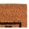 Doormat Boarding Pass Natural 60 x 1 x 40 cm (12 Units)