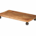 Centerpiece Rectangular Brown Mango wood 45 x 6 x 25 cm (6 Units)