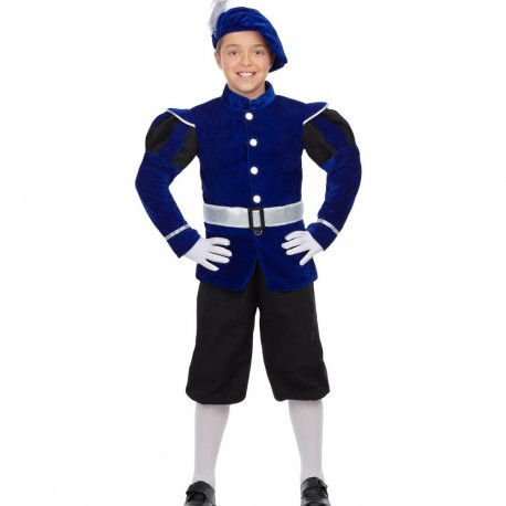 Costume for Children My Other Me 4 Pieces Haystack Blue - 10-12 Years