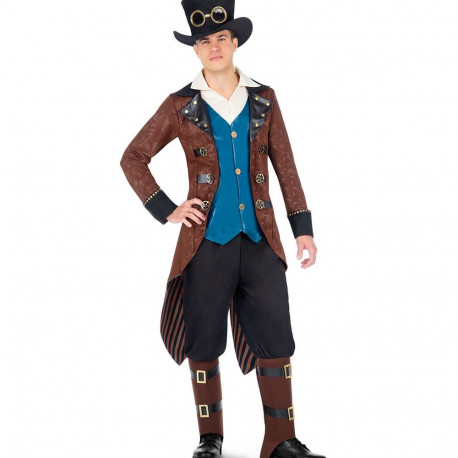 Costume for Adults My Other Me Steampunk 3 Pieces Multicolour - M/L