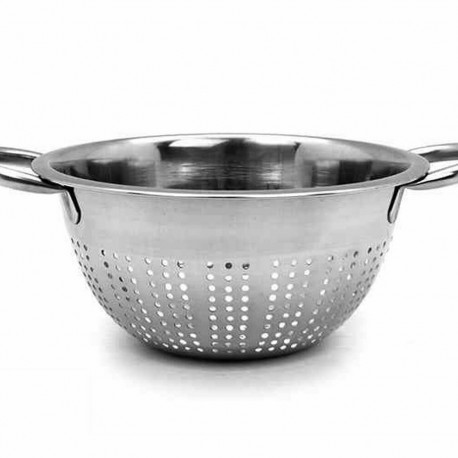 Drainer Kinvara 2601-21CM Silver Stainless steel Ø 21 cm (24 Units)