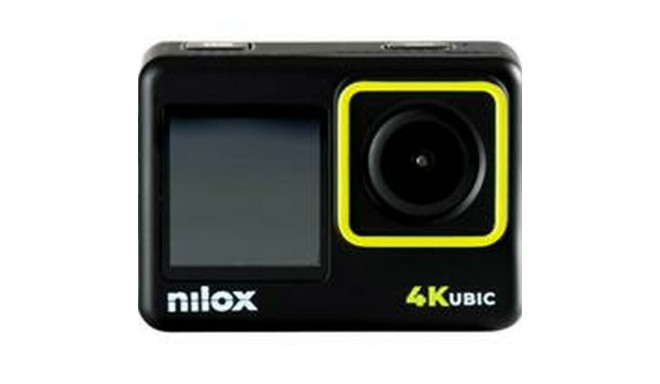 Sporta Kamera Nilox NXAC4KUBIC01 Melns/Zaļš