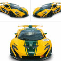 Ar Pulti Vadāma Automašīna Mondo McLaren P1 GTR 1:14 Dzeltens