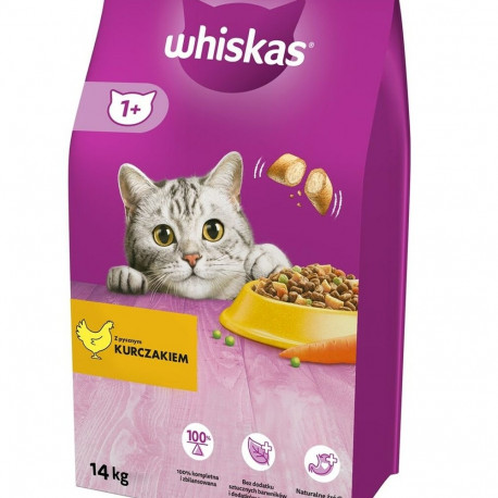 Kassitoit Whiskas Täiskasvanu Kana Köögiviljad 14 Kg