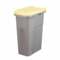 Atkritumu tvertne Stefanplast Dzeltens Pelēks Plastmasa 25 L (6 gb.)