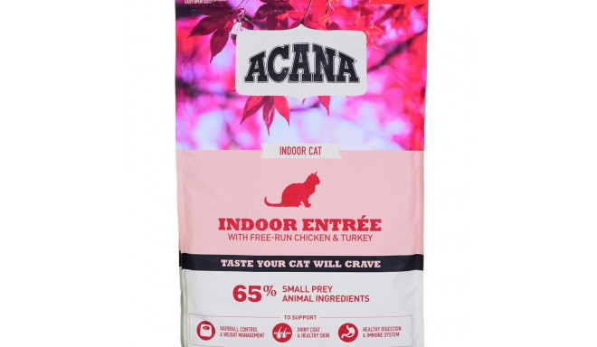 Kassitoit Acana Indoor Entrée Täiskasvanu Kana Türgi Kala Jänes 4,5 Kg