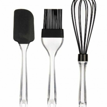 Set of Kitchen Utensils Kinvara KT11-5521D KT11-5521D Silicone Plastic 14,5 x 29 x 5 cm 15,5 x 34 x 