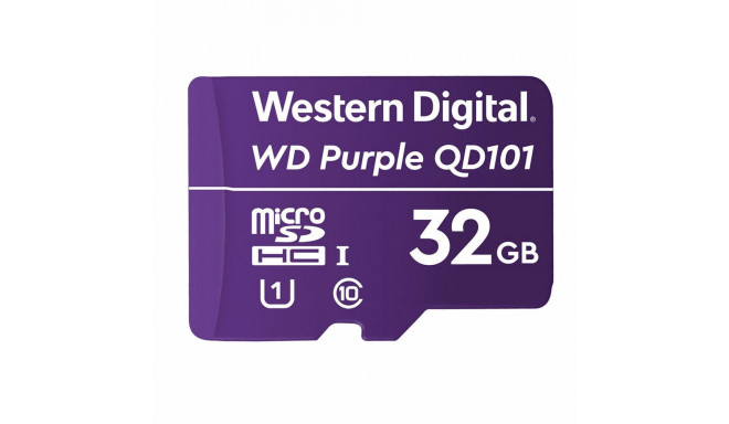Mikro SD Kaart Western Digital WD Purple SC QD101 32 GB