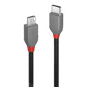 USB Cable LINDY 36892 Black Black/Grey 2 m