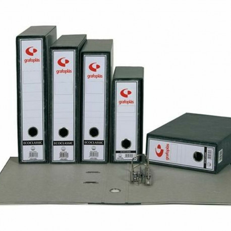 Lever Arch File Grafoplas Grey A4 (25 Units)