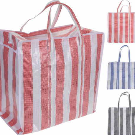 Beach Bag Striped 55 x 55 x 30 cm