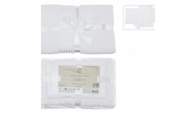 Towel set Essentials White (3 Pieces)