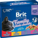 Cat food Brit Pouches Family Plate