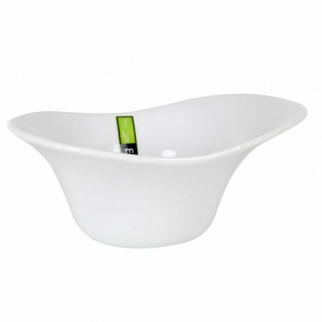 Bowl La Mediterránea Yummy White 18,4 x 13 x 7,3 cm (18 Units)
