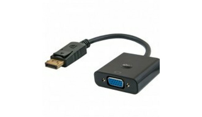 DisplayPort-VGA Adapter Savio CL-90 Must 20 cm