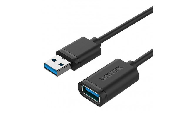 USB Kabelis Unitek Y-C459GBK Vīrietis/Sieviete Melns 2 m