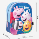 3D Child bag Peppa Pig Blue 25 x 33 x 10 cm