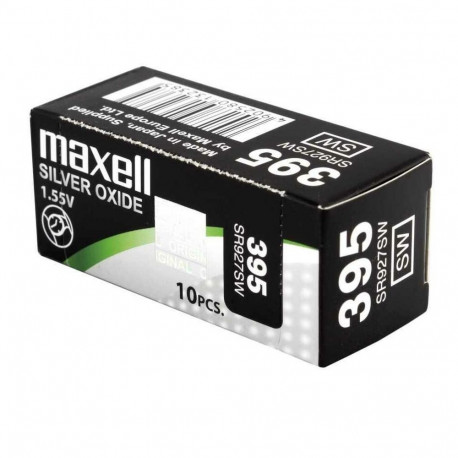 Button Cell Batteries Maxell SR0927SW 395 1,55 V Button Cell Batteries