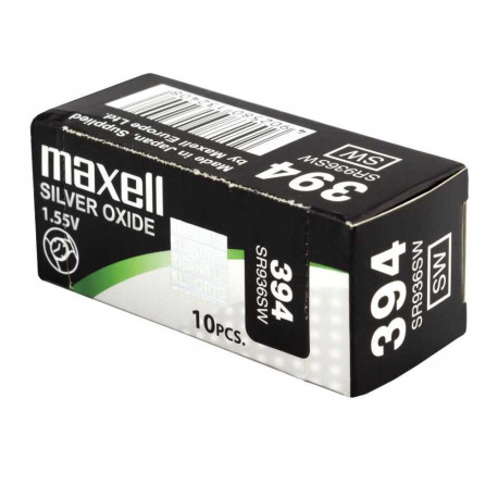 Button Cell Batteries Maxell SR0936SW 394 1,55 V Button Cell Batteries