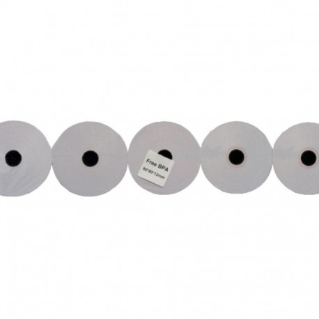 Thermal Paper Roll Ekrit 80 x 80 x 12 mm White 50 Units