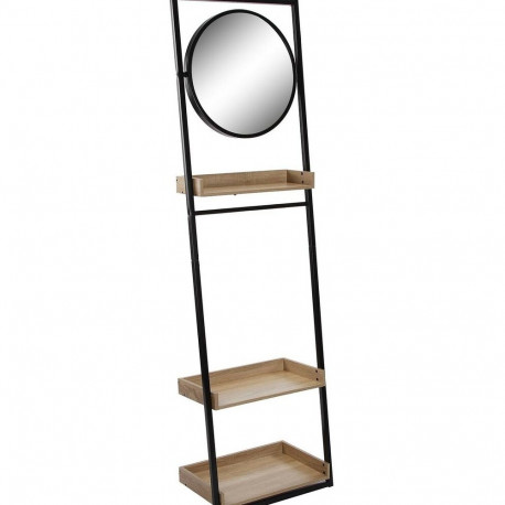 Bathroom Shelves Versa Mirror MDF Wood 30,5 x 180 x 52 cm