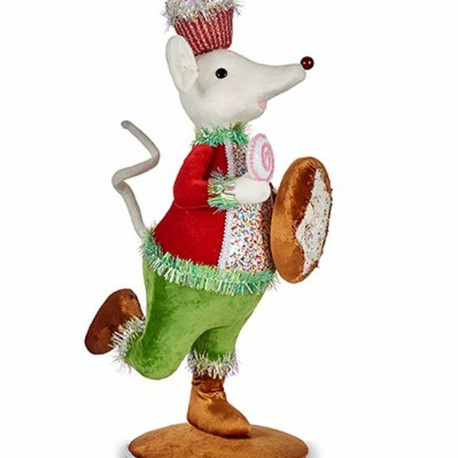 Dekoratiivkuju Krist+ 64814926 Hiir 20 x 55 x 24 cm (2 Ühikut)