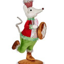 Decorative Figure Mouse 20 x 55 x 24 cm (2 Units)