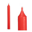 Candle Set Red 2 x 2 x 20 cm (12 Units)
