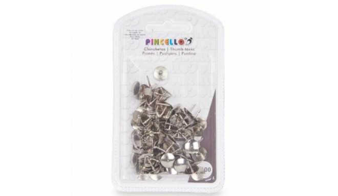 Drawing pins Silver Metal (24 Units)