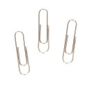 Clips Silver Medium Metal (24 Units)