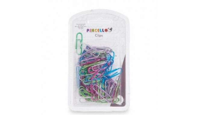 Clips Pincello 384 384 Multicolour Metal Small (24 Units)