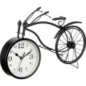 Table clock Bicycle Black Metal 36 x 22 x 7 cm (4 Units)