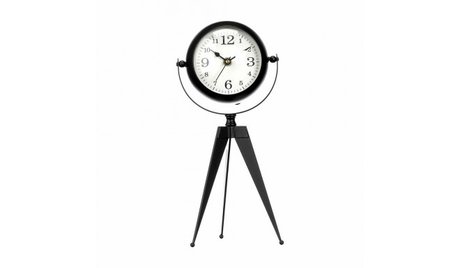 Table clock Gift Decor 899 899 Black Tripod (4 Units)
