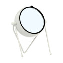Table clock White Metal 18 x 21 x 12 cm (4 Units)