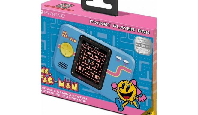 Portable Game Console My Arcade Pocket Player PRO - Ms. Pac-Man Retro Games Blue