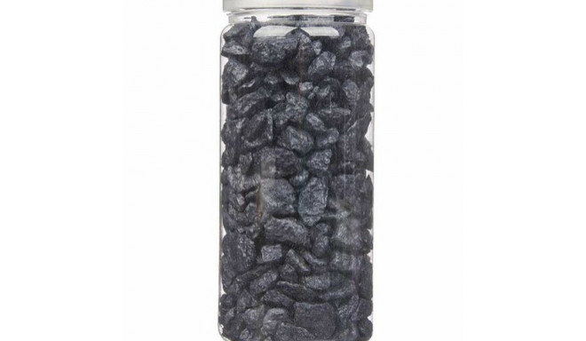 Decorative Stones Black 10 - 20 mm 700 g (12 Units)