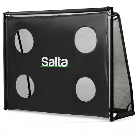 Jalgpallivärav Legend Salta 5125 Must 220 x 170 x 80 cm (2 Ühikut)