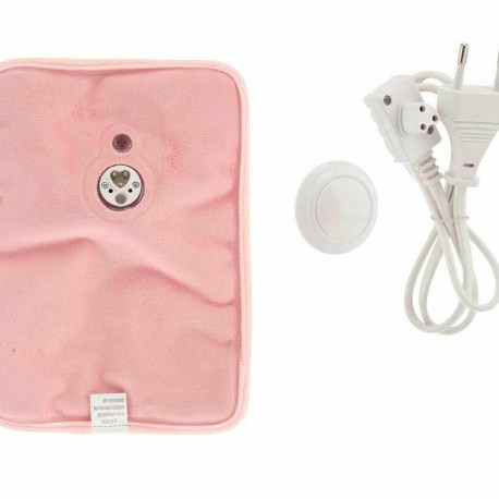 Electric Hot Water Bottle Hands Pink Plastic 380 W Velvet (12 Units)