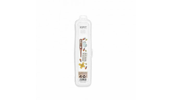Case Kipit 4 Transparent Travel First Aid Kit (48 Units)