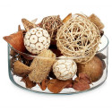 Decorative Potpourri Белый Коричневый Красный 14 x 30,5 x 14 cm (6 штук)