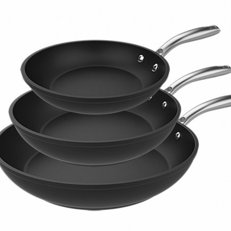 Pan Cecotec Polka Fantasy 20-24-28 Bucket Set Silver Black Aluminium Ø 28 cm Ø 24 cm