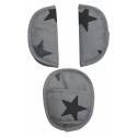 DOOKY universal pads Grey Stars 2026922