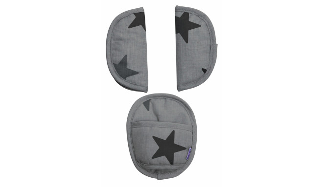 DOOKY universal pads Grey Stars 2026922