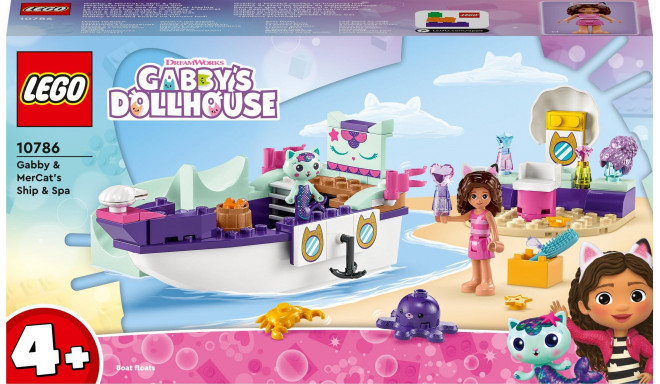 LEGO Gabby's Dollhouse Gabby and the Mermaids Ship and Spa (10786)