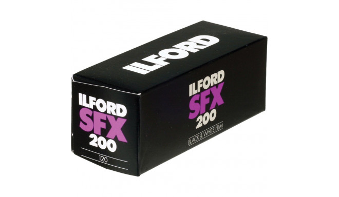 Ilford SFX 200 120 melnbaltā filma