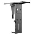 LogiLink EO0004 CPU holder Desk-mounted CPU holder Black