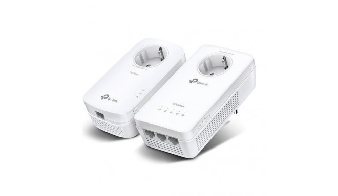 TP-Link TL-WPA1300P KIT 1300 Mbit/s Ethernet LAN Wi-Fi White 2 pc(s)