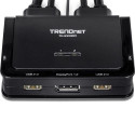 Trendnet TK-220DPI KVM switch Black