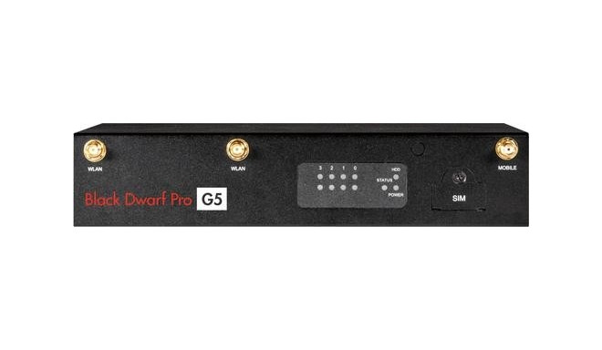 Securepoint Black Dwarf Pro G5 VPN as a Service hardware firewall Desktop 2.83 Gbit/s